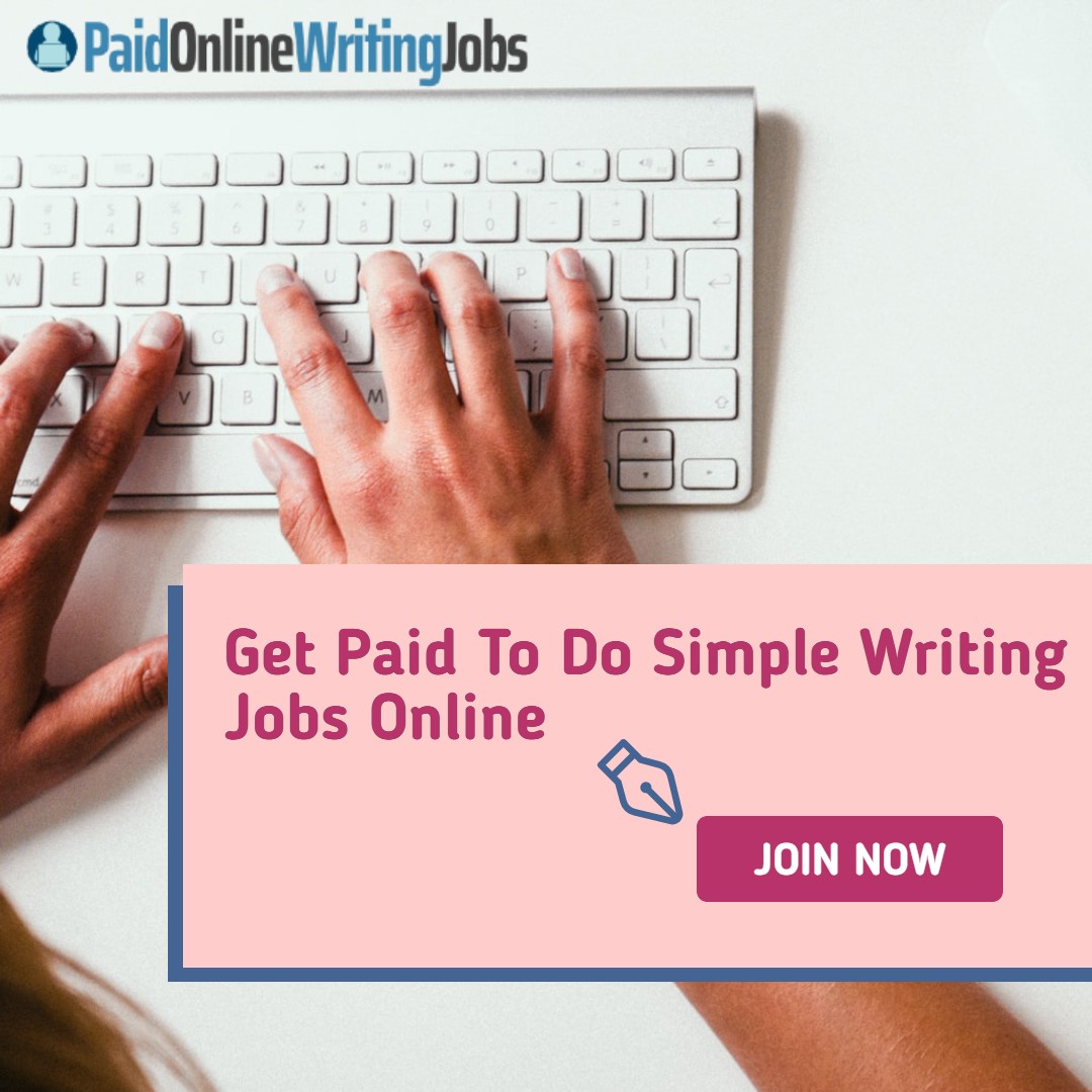 Paid Online Writing Jobs